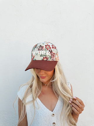 Mother Floral Trucker Hat