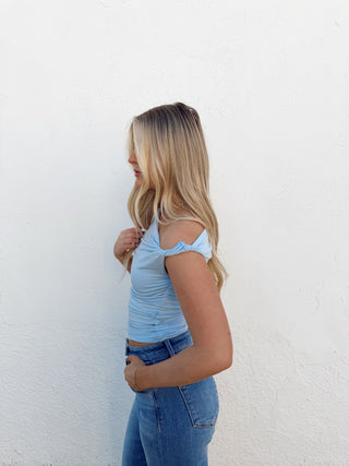 Karter Top - Ice Blue