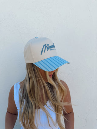 Mommin’ Too Busy To Care Trucker - Blue