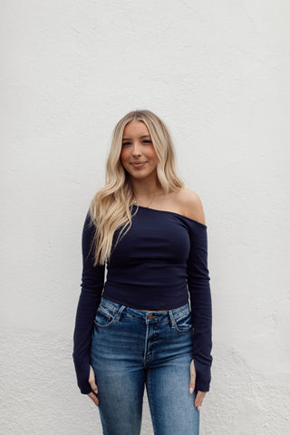 Lindsey Top - Navy
