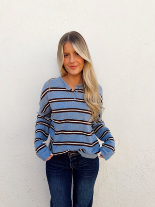 Brittyn Sweater - Blue