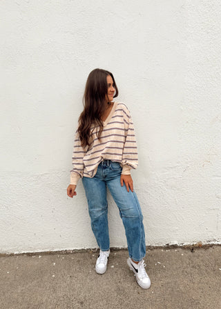 Ansley Stripe Top