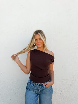 Camille Top - Chocolate