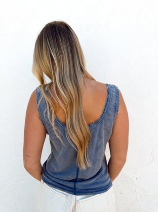 April Tank - Denim