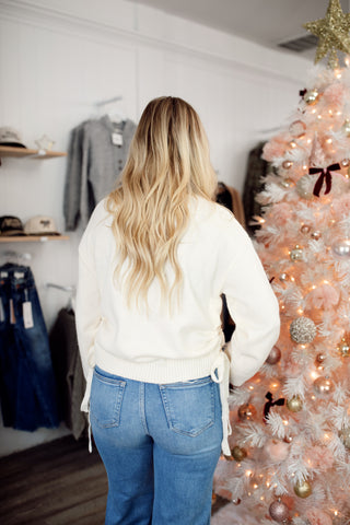 Emma Ruched Sweater