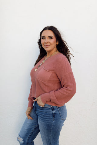 Ezra Sweater - Blush