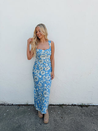 Eleanor Dress - Blue