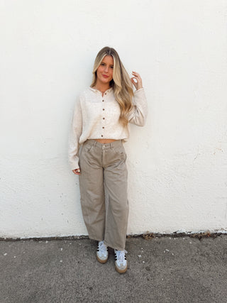 Willa Jeans - Olive