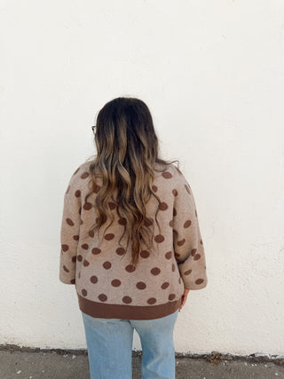 Penelope Polka Dot Cardigan