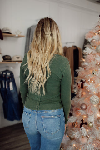 Kolly Top - Forest Green