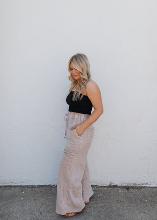 Kickback Pants - Latte