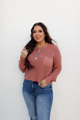 Ezra Sweater - Blush