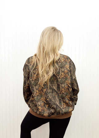 Woodland Camo Crewneck