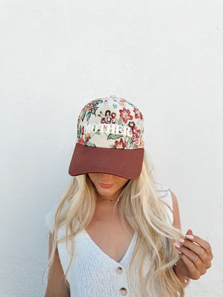 Mother Floral Trucker Hat