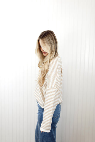 Piper Cardigan Sweater - Khaki