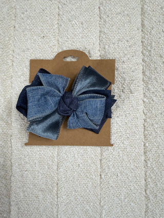 Specialty Headband Bow - Den/Spark