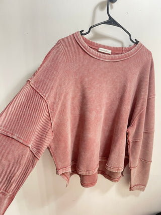 Roxy Pullover - Winter Rose