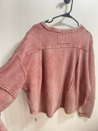 Roxy Pullover - Winter Rose