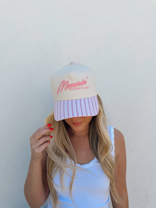 Mommin’ Too Busy To Care Trucker - Pink