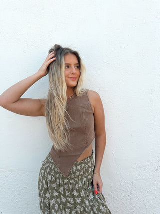 Aimee Asymmetrical Top