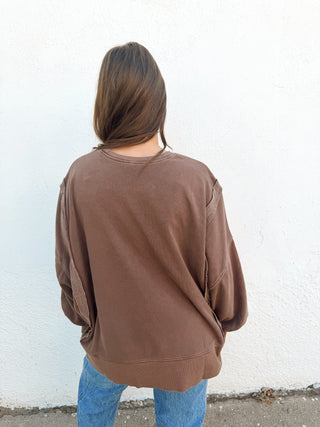 James Pullover - Dark Brown