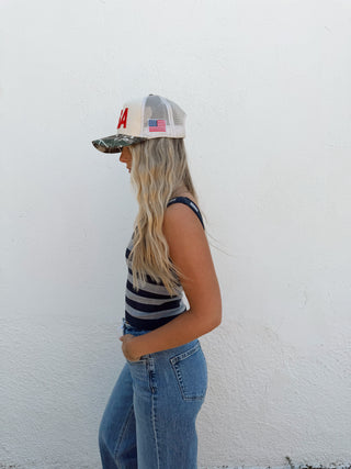 Kaia Tank - Navy