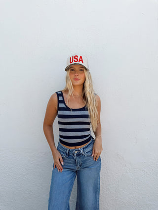 Kaia Tank - Navy