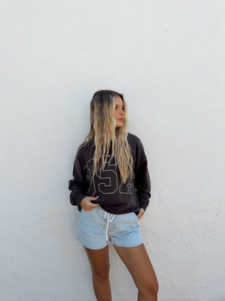USA Crewneck - Charcoal