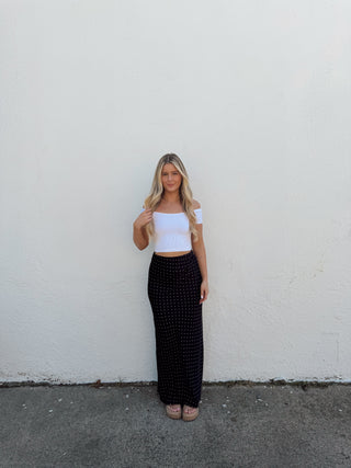 Jamie Polka Dot Skirt