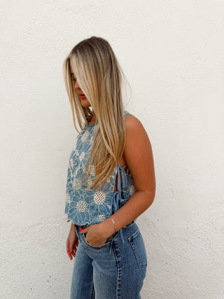 Emory Embroidery Tank