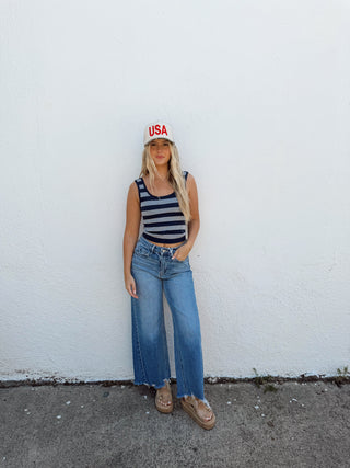 Kaia Tank - Navy