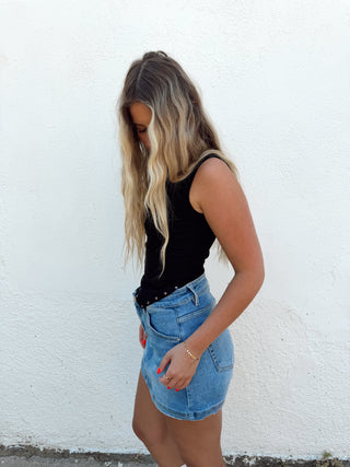 Stevie Studded Top