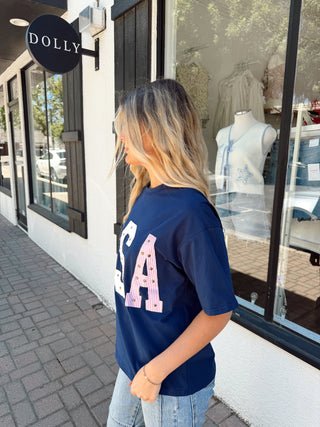 USA Studded Top