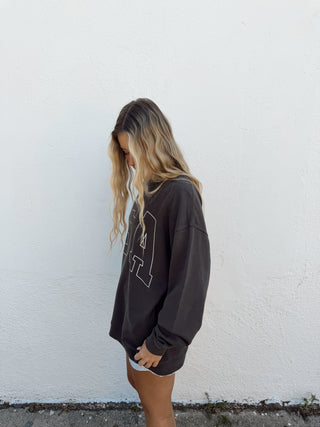USA Crewneck - Charcoal