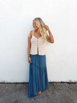 Shelly Knit Top - Ivory