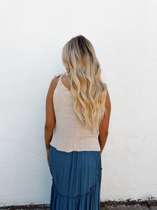 Shelly Knit Top - Ivory
