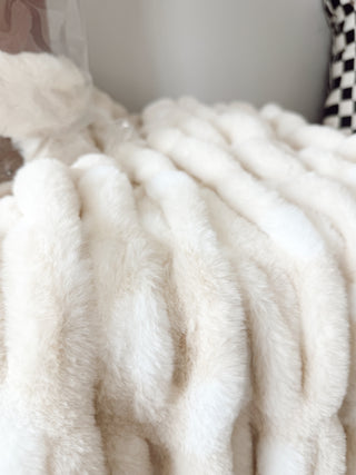 Faux Fur Blanket - Adult