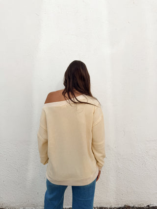 Savannah Pullover - Butter Yellow