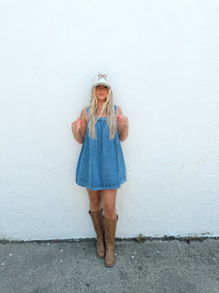 Daisy Denim Dress