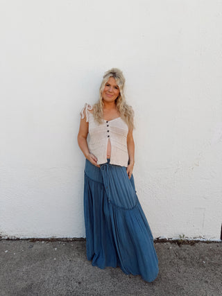 Shelly Knit Top - Ivory