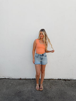 Lucy Tank- Peach Pink