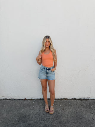 Lucy Tank- Peach Pink