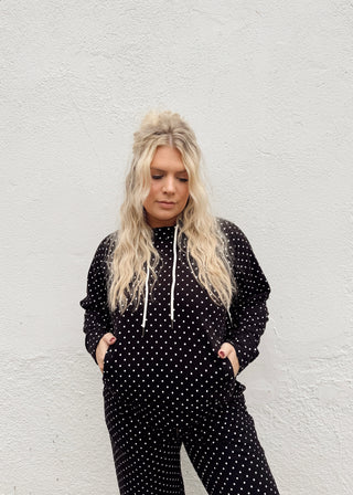 Paityn Polka Dot Hoodie