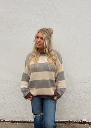 Carrie Stripe Sweater