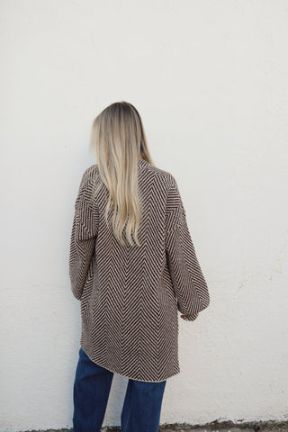 Hadley Cardigan - Brown