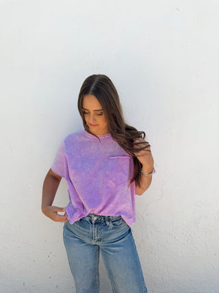 Harrison Tee - Violet