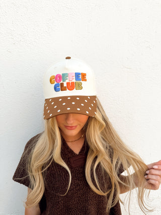 Coffee Club Trucker Hat