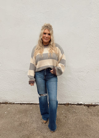 Carrie Stripe Sweater