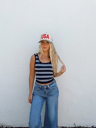Kaia Tank - Navy