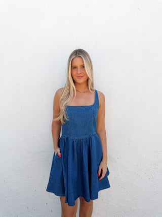 Blakely Denim Dress